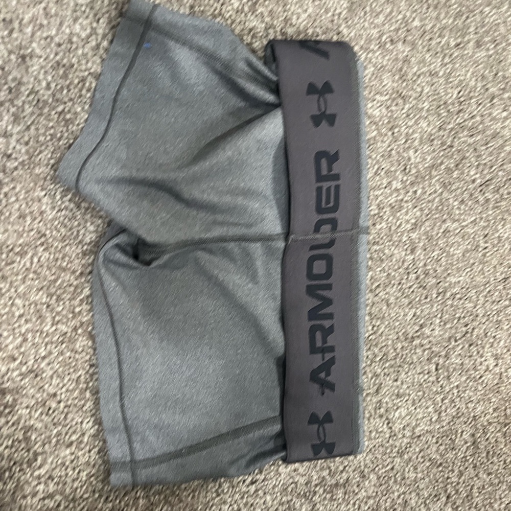 Under Armour Women's Dark Gray Athletic Shorts